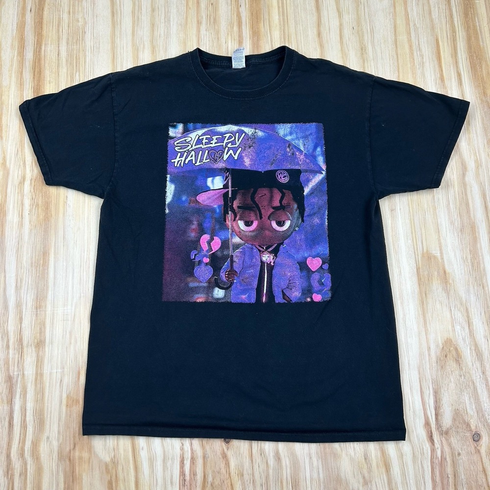 2021 Sleepy Hollow Hallow‎ Still Sleep Rap Tour Mens L Shirt Rare Eli Fross